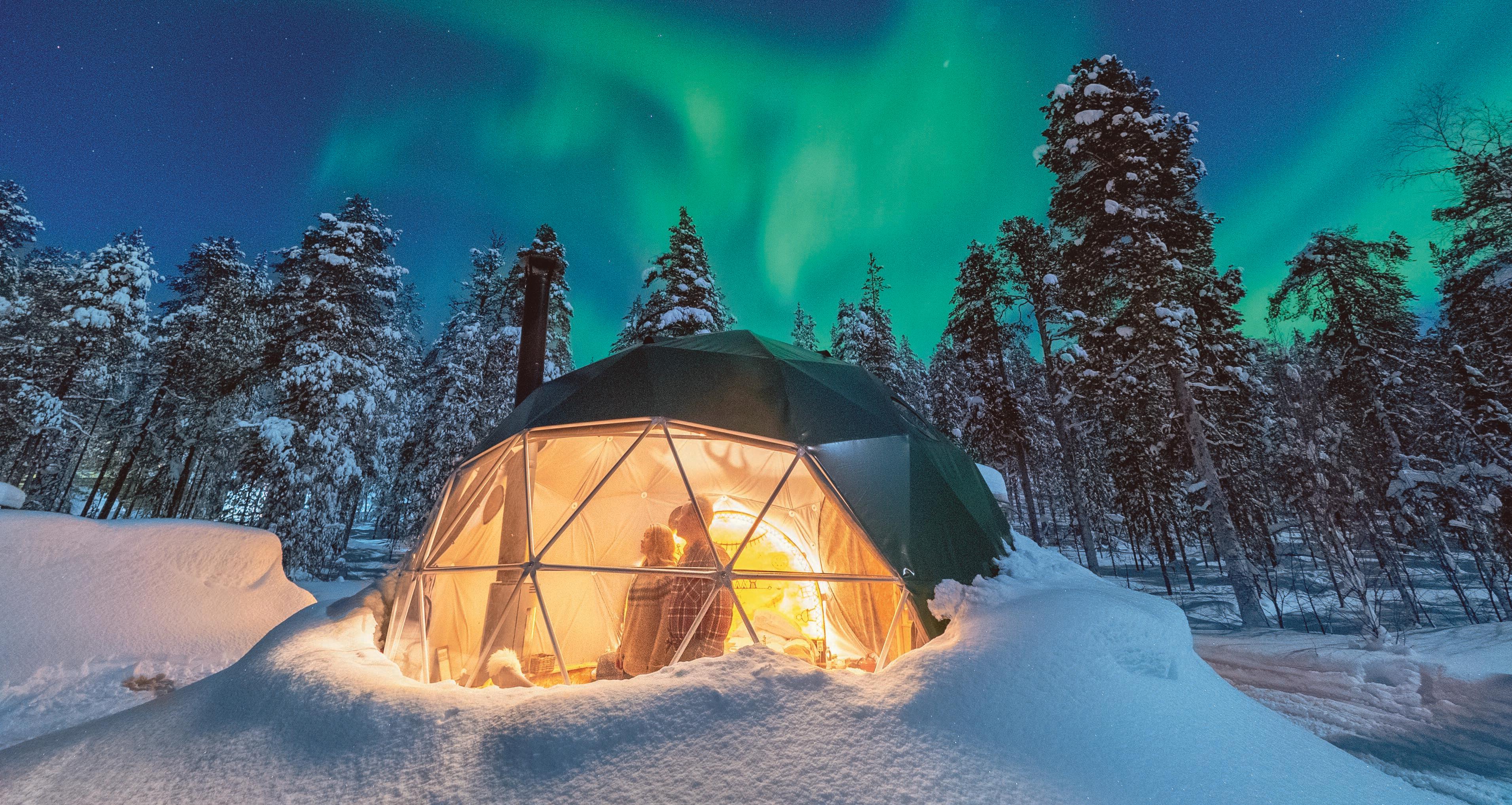 Sleep under the Northern Lights | Visit Finland